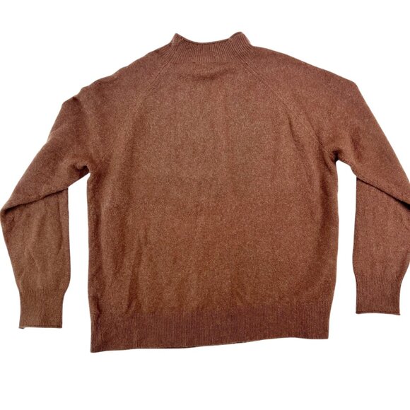 J Crew Rollneck NWT Brown Wool/Alpaca Long Sleeve Sweater Size XL - Picture 2 of 11